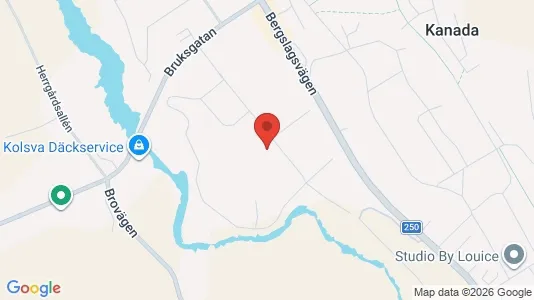 Fastighetsmarker till försäljning i Köping - Bild från Google Street View