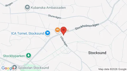 Fastighetsmarker till försäljning i Solna - kort over placeringen